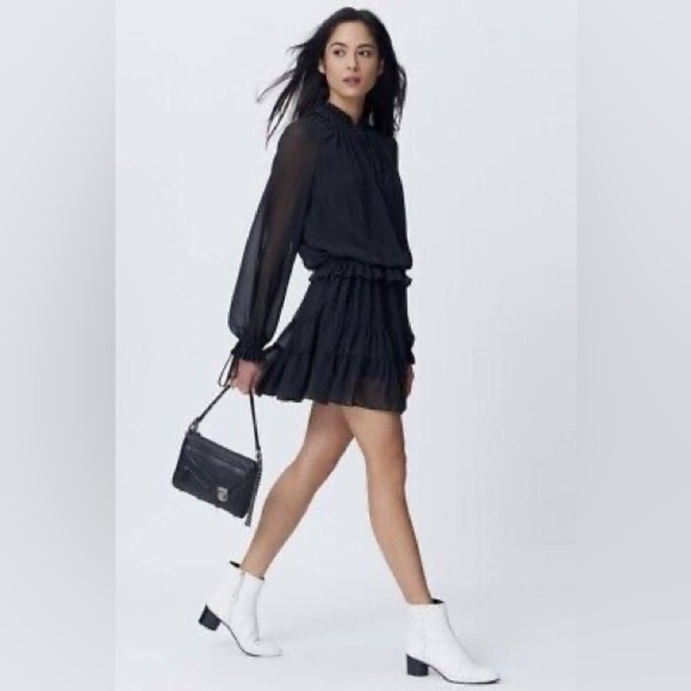 NWT Rebecca Minkoff Dylan dress in black size small - Picture 3 of 8